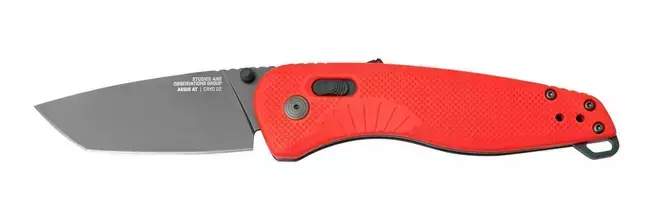 SOG Aegis AT Tanto Rescue Red