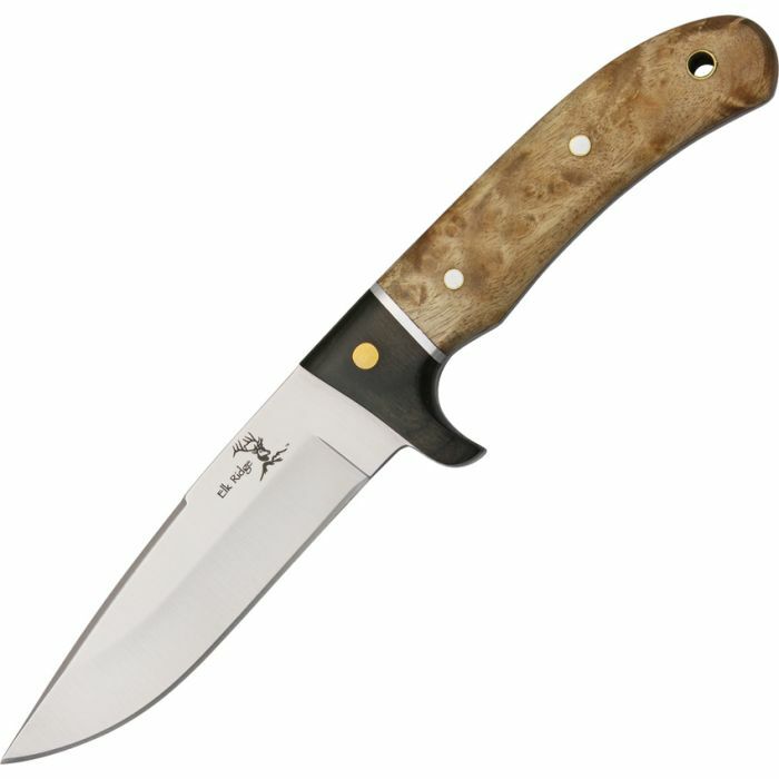 Elk Ridge Burl Hunting Knife