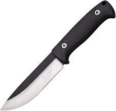 Elk Ridge Bushcraft Knife - Black - Fire Starter