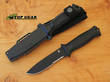 Gerber Strongarm Fixed Blade Survival Knife - Serrated Edge Black 30-001060